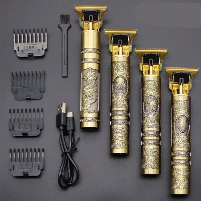 T9 Vintage Rechargeable Hair Trimmer for Men & Boys | Professional Shaver | Rozana Mall