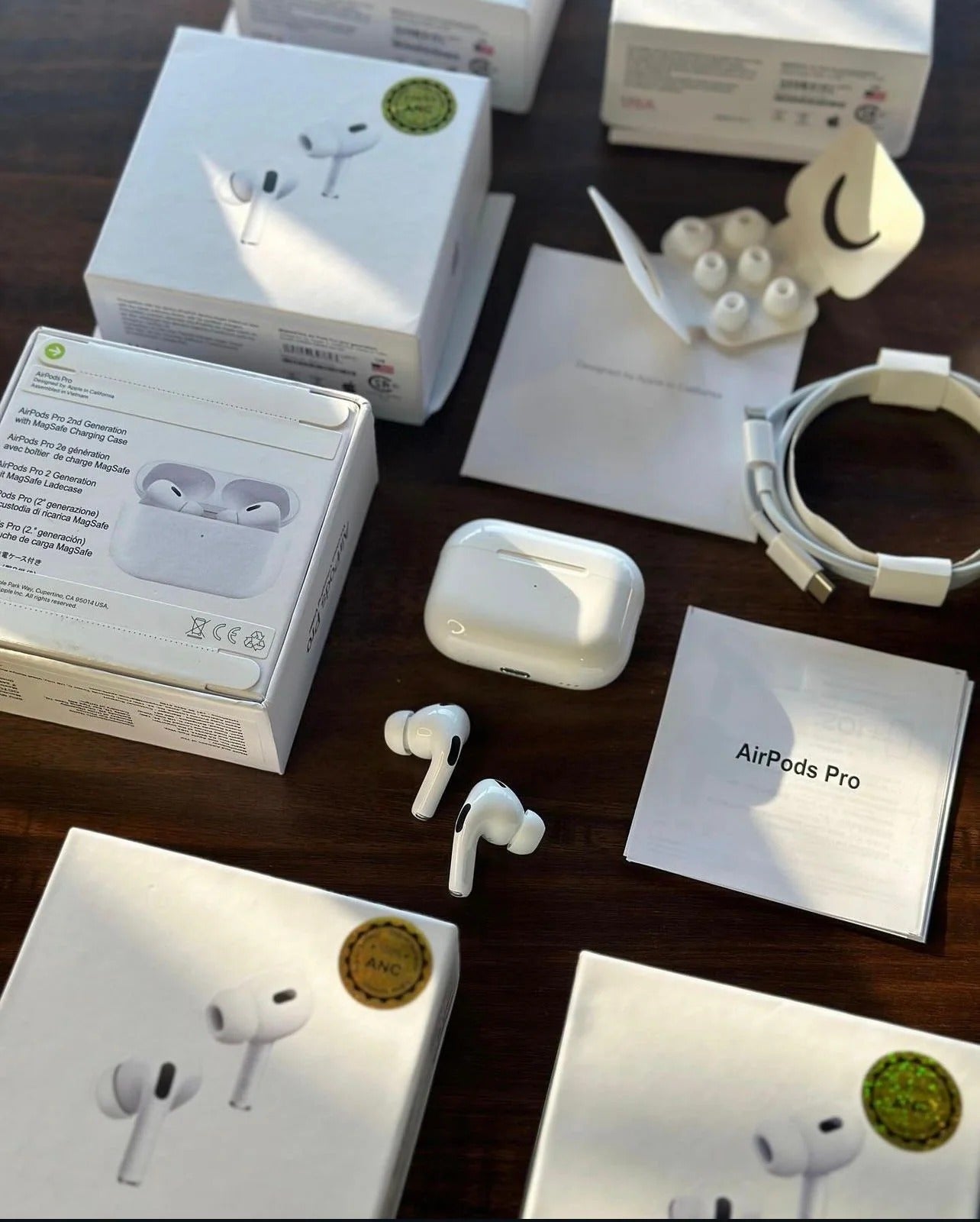 AirPods Pro 2nd Generation – Premium Wireless Earbuds with ANC, Transparency Mode, Spatial Audio & MagSafe Charging Case | Rozana Mall